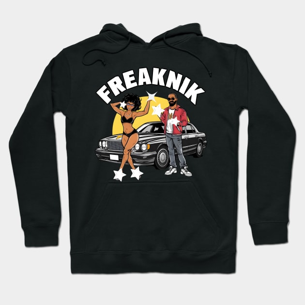 vintage freaknik Hoodie by TreSiameseTee